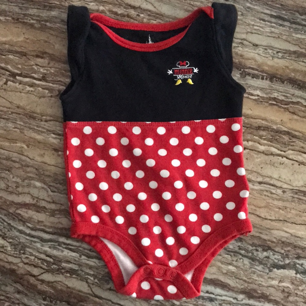 Disney Parks Minnie Mouse Onesie